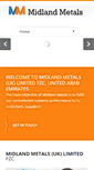 Mobile Screenshot of midland-metals.com